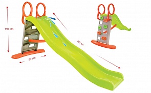 Горка большая детская, 205 х 84 х 110 см. (Moсhtoys, 11564)